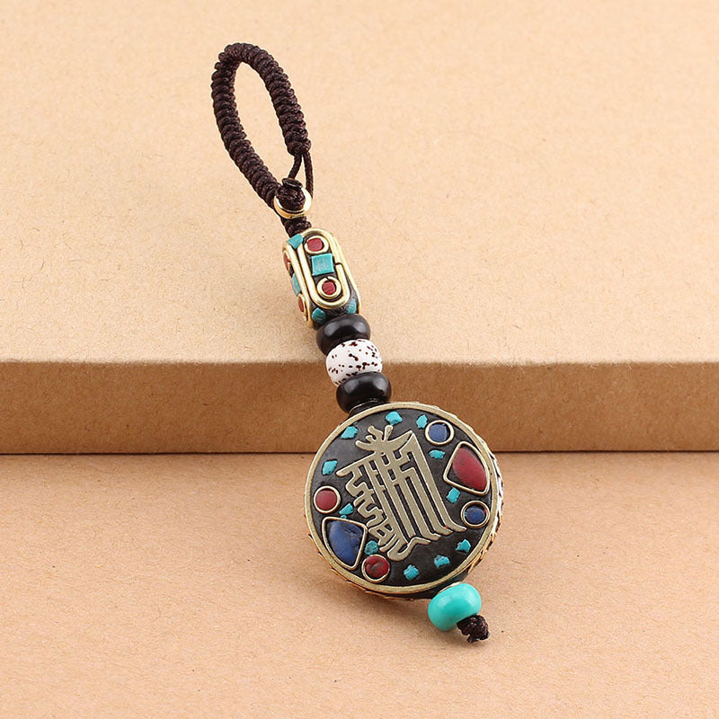 Wholesale Nepalese Vintage Car Alloy Keychains